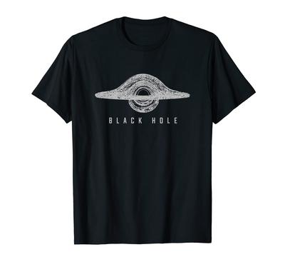 Espace, Étoiles, Science, Hommes, Enfants, Garçons, Manches Courtes, Corps Célestes, Cool, Élégant, Décontracté, T-shirt Trou Noir