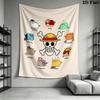 One Piece Wall Tapestry Aesthetic Wall Hanging Printed Fabric Blanket Decorative Tapestries For Bedroom Living Room Home Decor