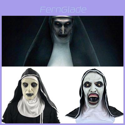 The Conjuring 2 Horror Nonne Latex Maske Kostüm für Halloween Cosplay Party Requisiten