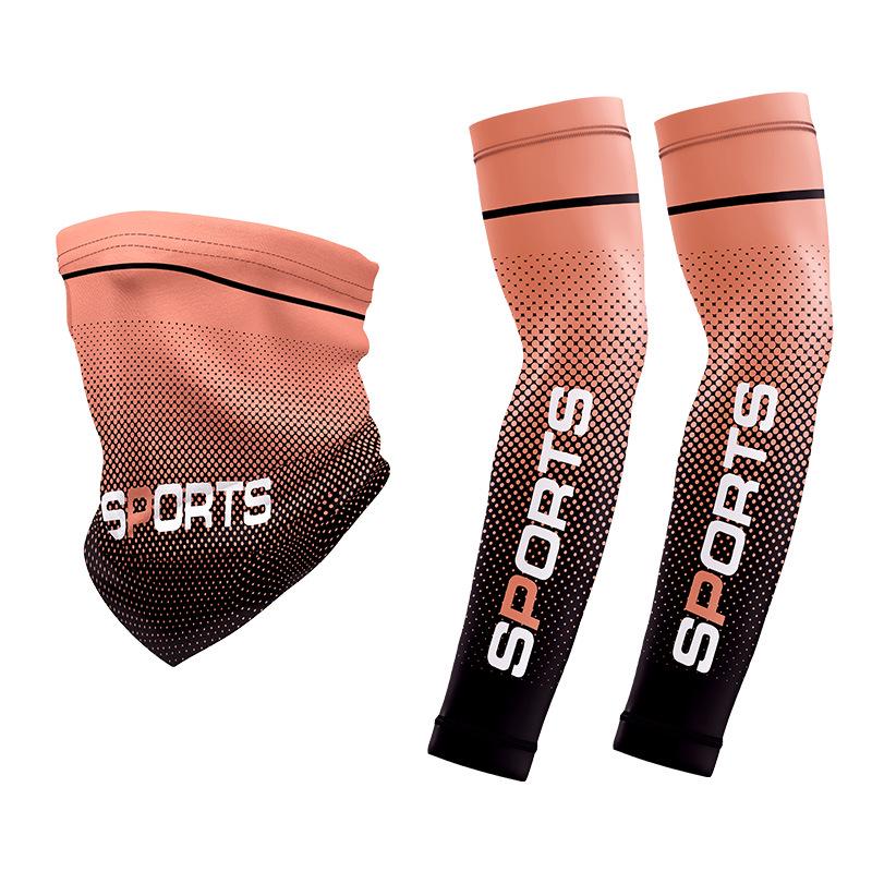 Men's Ice Silk Arm Sleeves - Cool Sun Protection for Summer Cycling, Outdoor Motorcycling, and Fishing