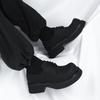 Fashion Derby Thick soled Men's Shoes Classic and versatile design styles Leisure Business Outdoor Party Daily office youth trend shoes