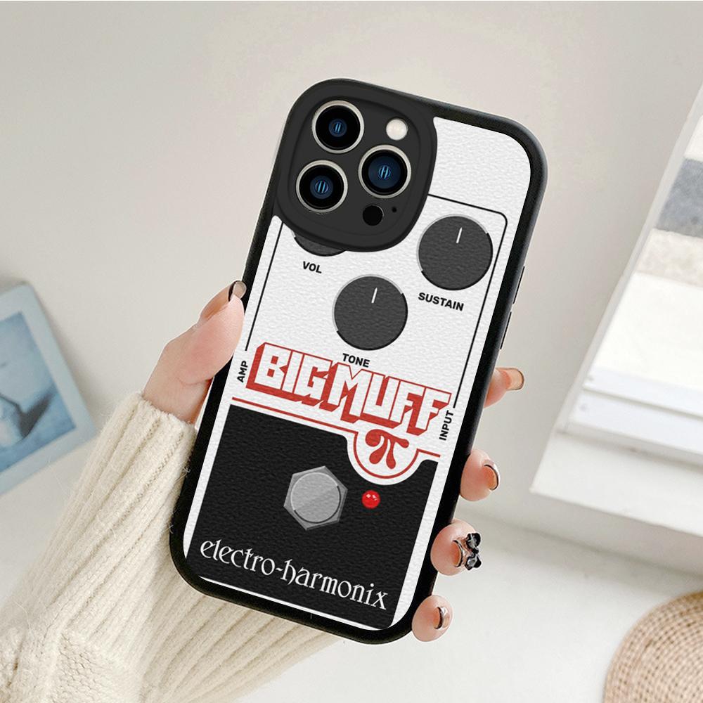 For Iphone Big Muff Phone Case for Iphone 14 13 11 12 Pro MAX 13 12 MiNi 7 8 Plus Iphone 14 XS XR Guitar Pedal Lambskin Covers