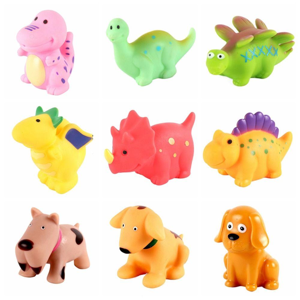 

Float Squeeze Baby Bath Toys Cartoon Bath Figure Toy Shower Toy Swimming Water Toys For Children