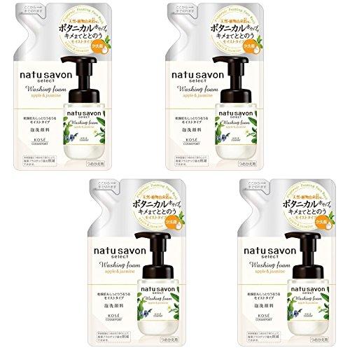

KOSE Softimo Natusabon Select Foam Wash Refill x 4 шт. [Оптовая закупка] (увлажненный)