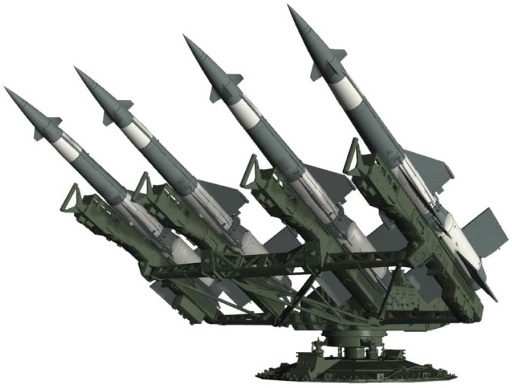

HMA S125 Missile Resin Kit 1/72 Soviet/Russian SA-3 Surface-to-Air M3-722 (Cannon)