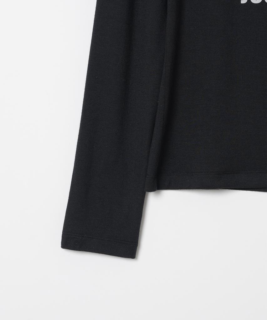 MILLO WOMEN Typography T-Shirt [Black]