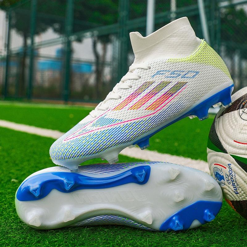 Football shoes Men and women Children Long and short nails Youth training Football sports shoes Students Adult lawn sneakers