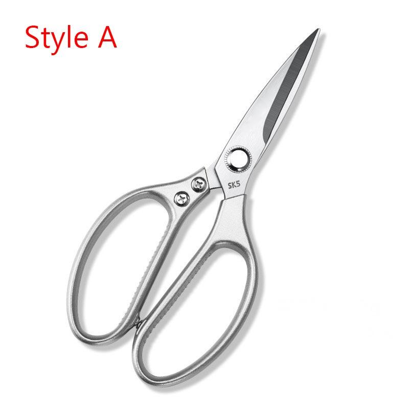 Stainless Steel Kitchen Scissors Chicken Bone Shear Sharp Kitchen Poultry Shears Butcher Meat Cleaver Vegetable Fish Duck Cutter