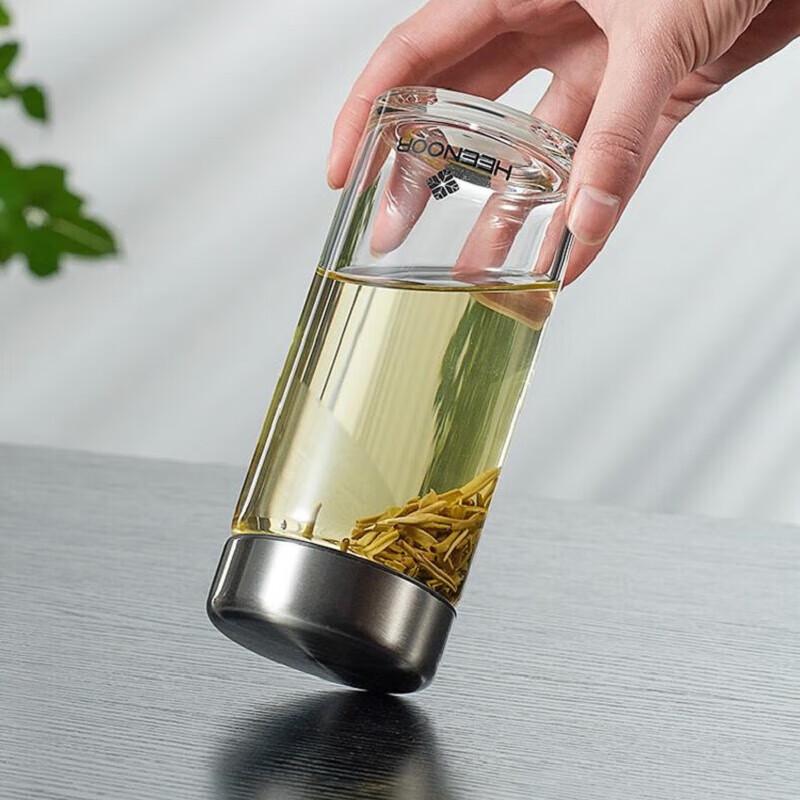 Xinuo N-6115 Single-Layer Glass Cup 390ml