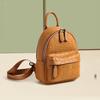 New Women's Backpack, Fashionable Mini Bag, Leather Backpack
