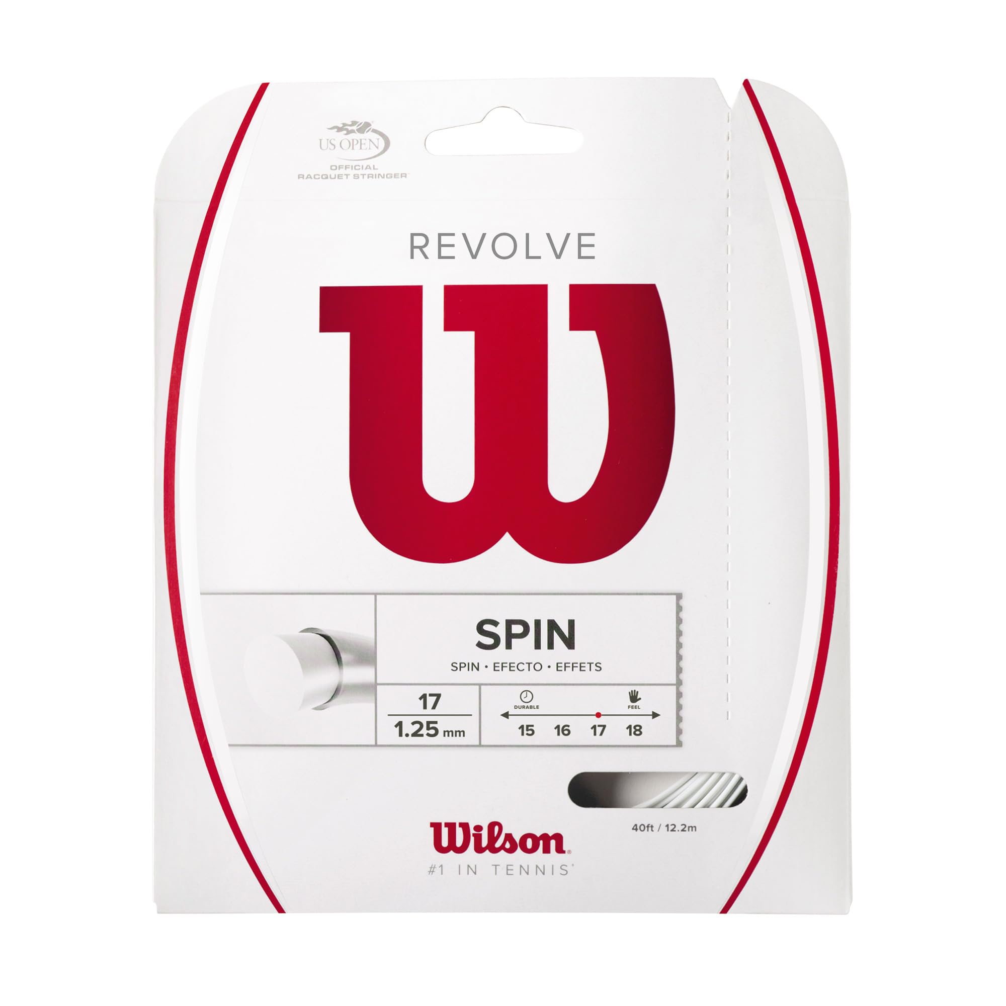 

Wilson Revolve Spin 17 (1.25mm) белый