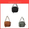 Harajuku Cord Schultertasche für Damen Mit Reißverschluss und Kartenfach