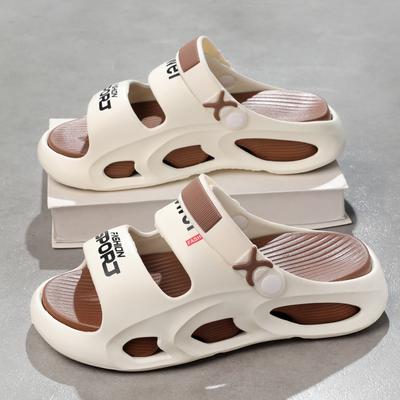 Fashion Men's Massage Slippers Indoor Outdoor Sandals Beach Comfortable Soft Slides Clogs Casual Shoes Men Women Home Slippers
