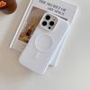 2-In-1 Magnetic Jelly Shell Is Suitable for Apple 16 Mobile Phone Case 14 15magsafe Light Yarn PC Simple 13 All-inclusive.