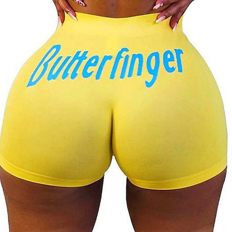 Women Sexy Printed Shorts Tight Fit Booty Lifting Yoga Pants Stylish Athletic Shorts For Gym Fitness And Everyday Wear