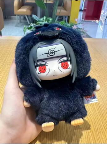**In Stock  Naruto Itachi Sasuke Kakashi Gaara Series Blind Box Trendy Toy Figure Plush Pendant Collection Christmas Gift