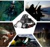 Powerful T6 LED Induction Headlamp USB Rechargeable Headlight Aluminium Alloy Outdoor Waterproof Head Lamp High Lumen Head Torch