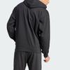 adidas Essentials Big Logo French Terry Hoodie Black/White Men Streetwear IN6164