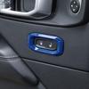 Interior Door Lock Switch Button Cover Trim for Jeep Wrangler JL & JT 2018+ Blue