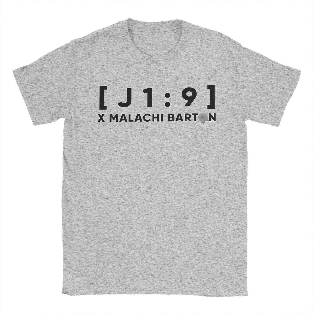 J 1-9 Malachi Barton Men's T Shirt  Unique Tee Shirt Short Sleeve Round Collar T-Shirt Pure Cotton Printing Clothing