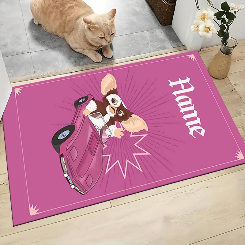 Custom Name Gizmo Gremlins Carpet Rug Customizable Soft Washable Anti-Slip Home Living Room Sofa Mats Personalized Rug. 0909112