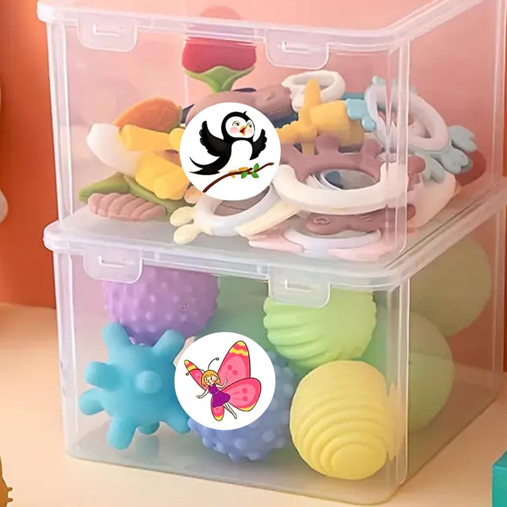 1000 Stück/2 Rollen Cartoon-Aufkleber Niedliche Tier-Belohnungsaufkleber Schreibwaren Dankeschön-Geschenkdekoration Wasserbecher Scrapbooking-Aufkleber