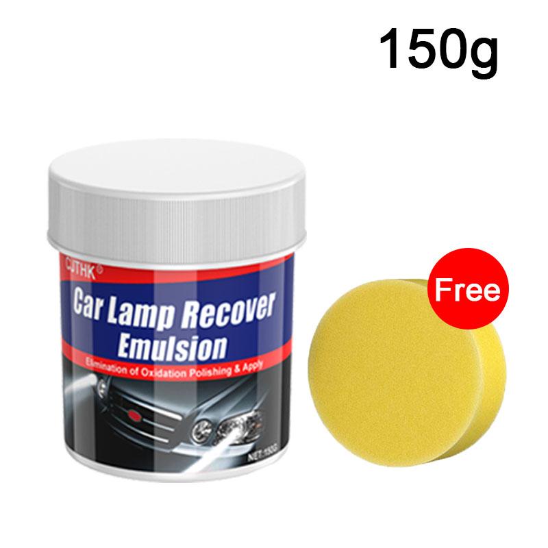 Car Headlight Restoration Polishing Kits Headlamp Scratch Remover Repair Cleaning Paste Remove Oxidation Headlight Polish Liquid