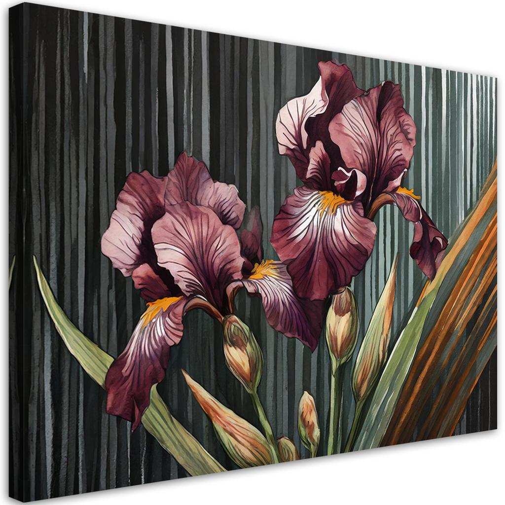 Canvas print, Flowers Abstraction