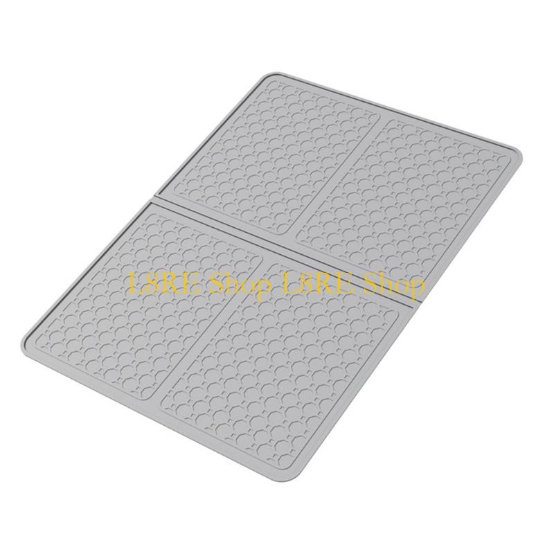 L8RE Anti Slip Electric Stove Protectors Mat with Airflows Design for Kitchen