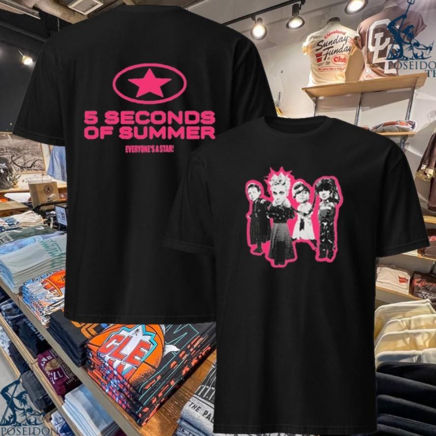 5 Seconds Of Summer Everyone’s A Star Event Tshirt Unisex T-Shirt S