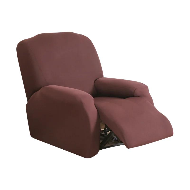 4 pieces Recliner Sofa Cover for Living Room Elastic Reclining Chair Cover Protection Lazy Boy Relax Armchair Cover