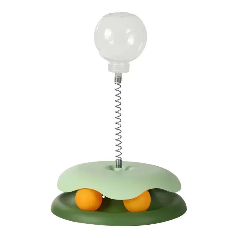 Cat Food Leaking Ball Pet Puzzle Toy Interactive Food Dispenser Ball Tumbler Treats Toy Slow Feeder Interactive Dogs Cats Toys