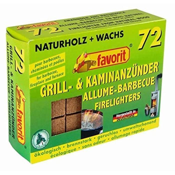 Allume-feu pour barbecue, 72 pièces