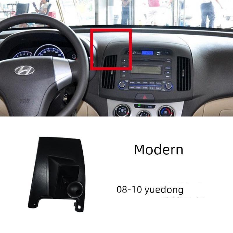 Specially Designed for Beijing Hyundai Santa Fe, Elantra, Tucson, Ix35, Lafesta, Sonata 10, Mobile Phone Car Mount Base