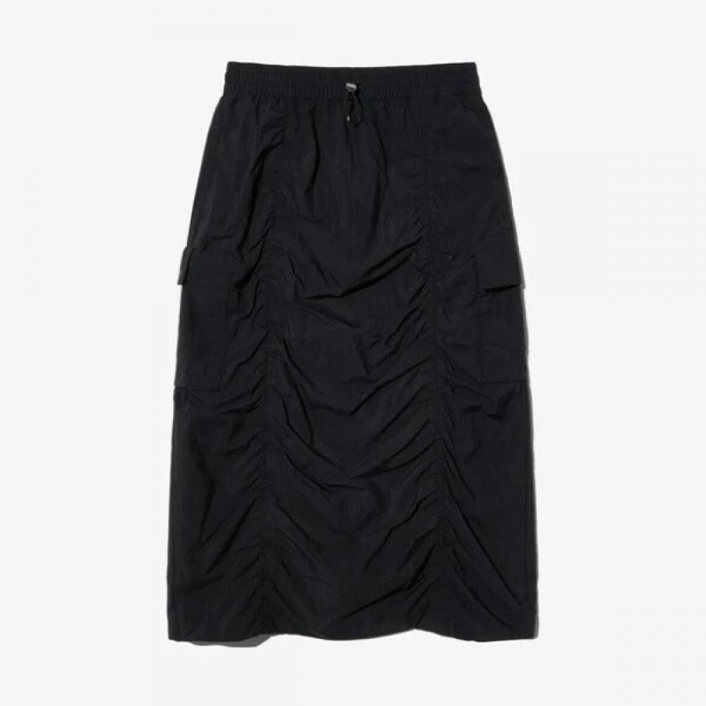 Fila Lightweight Taslan Cargo Long Skirt Black Fs2skh2151fblk blacks/70(WXS)