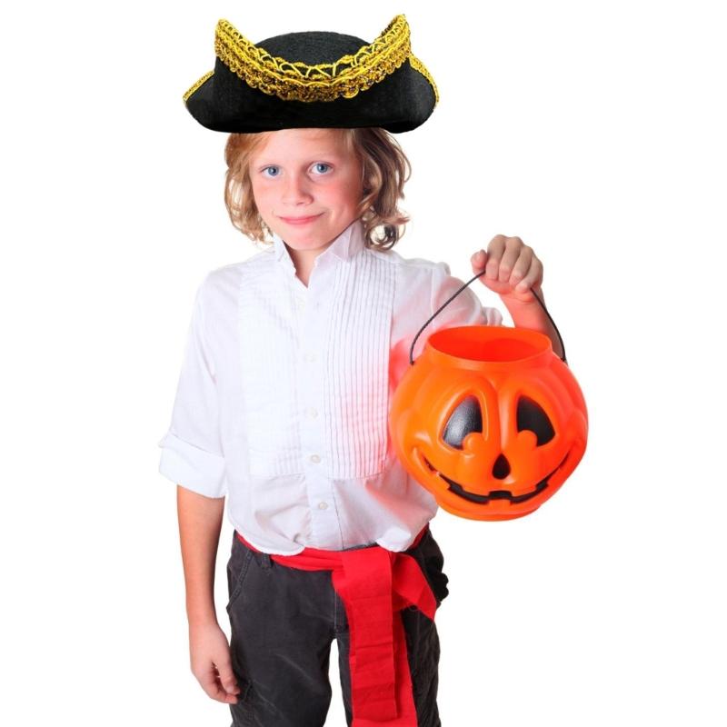 Colorful Rhinestones Pirate Hat Adjustable Unisex Caribbeans Hat Festival Hat for Adults and Teens