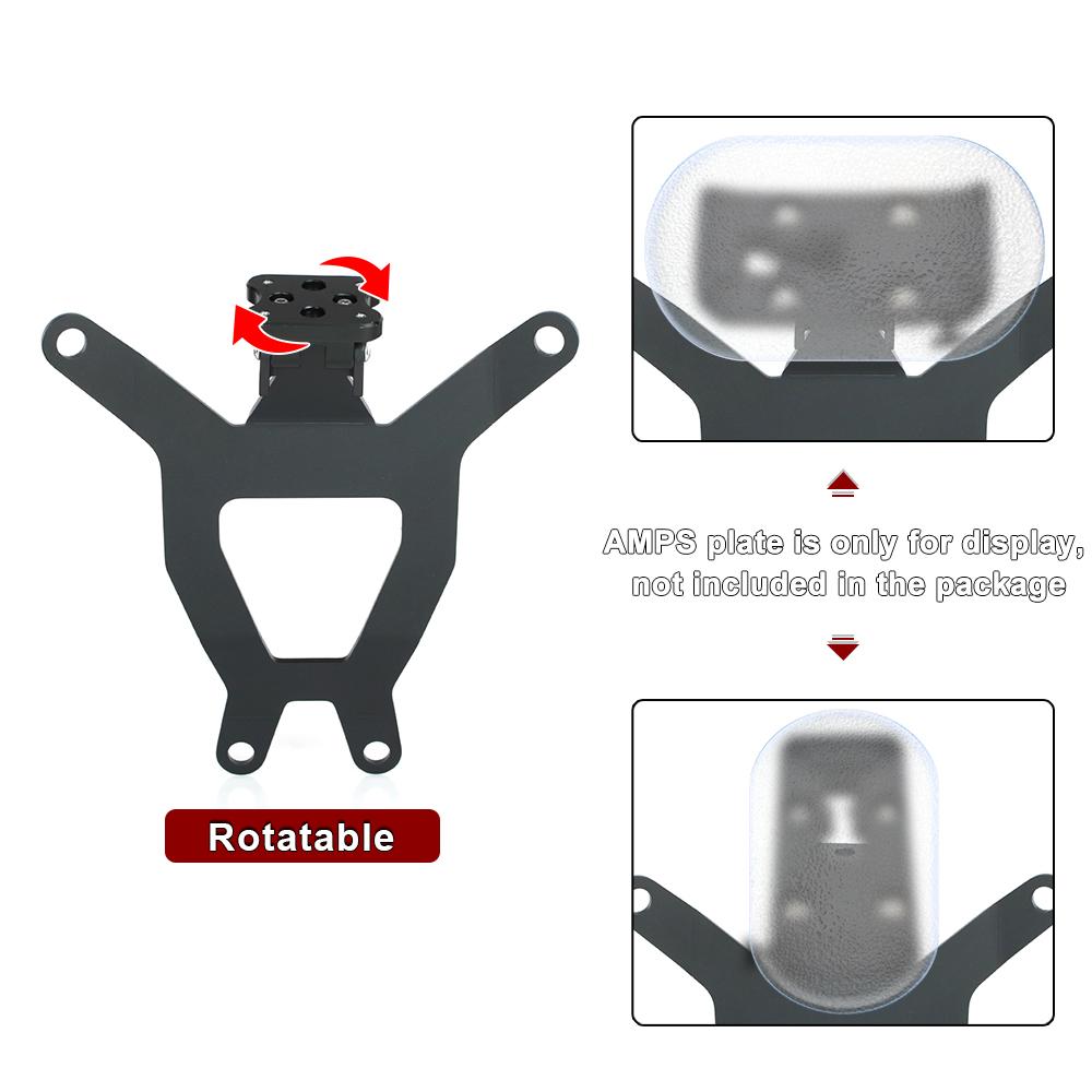 GPS Navigation Bracket For Ducati Multistrada V4 V4S V4 RS V4 Pikes Peak V4 Rallly Motorcycle Windshield Mount GPS Phone Holder