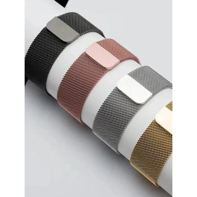 Milanese Loop Band per apple watch Strap Ultra 49mm 46mm 45mm 44mm 41mm 40mm Braccialetto in metallo per iwatch serie 9 8 7 6 5 4 3 SE