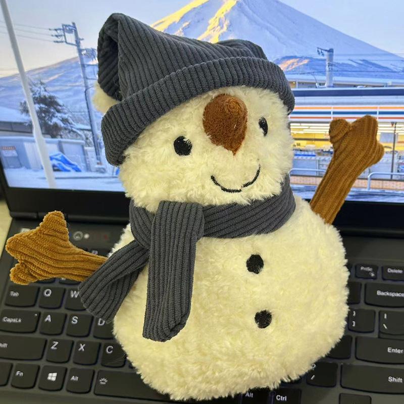 

Сэмми кукла-снеговик милая плюшевая игрушка подарок для девочки ребенка тряпичная кукла украшение для дома 18cm【0.1kg】