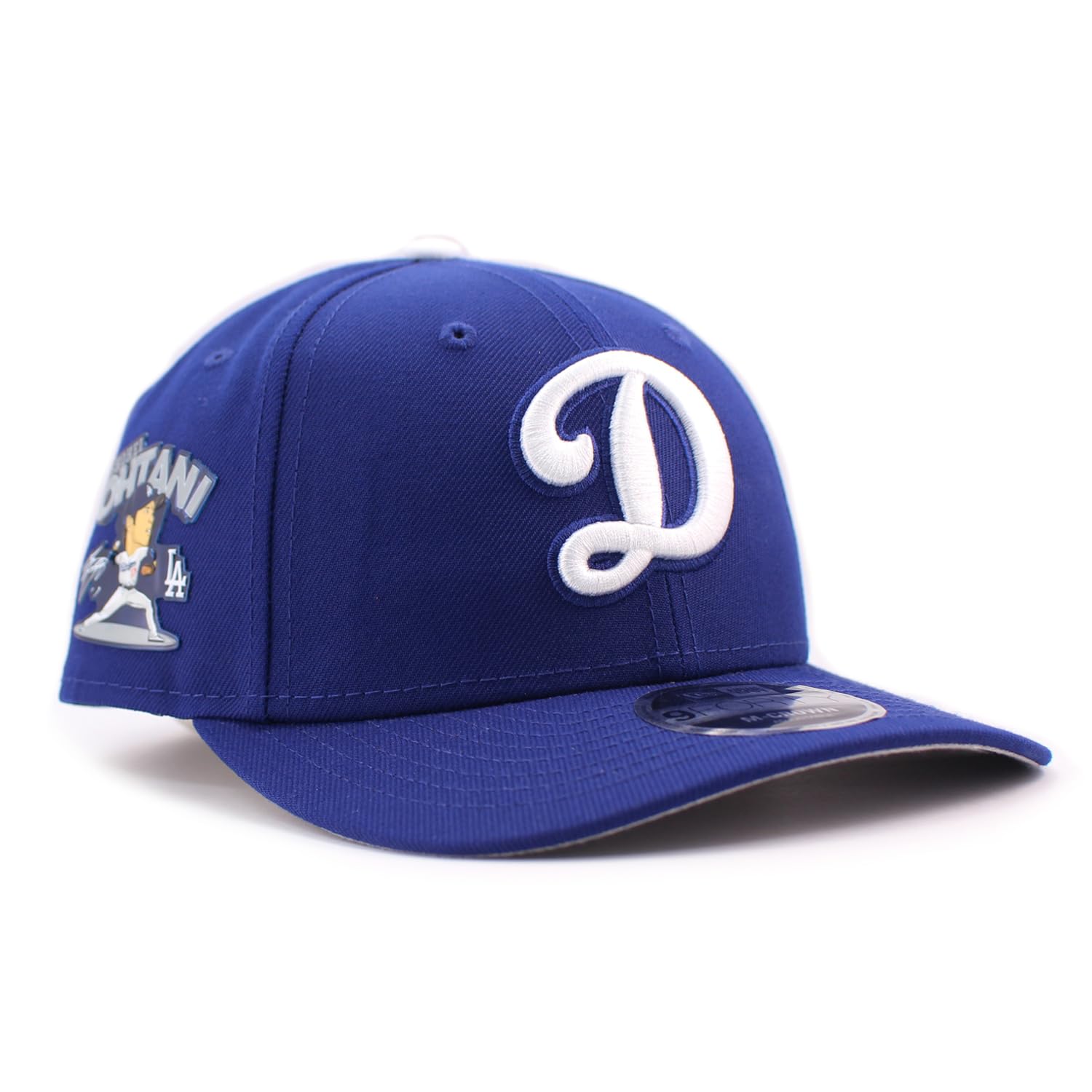 

Shohei Ohtani New Era 9FORTY Snapback Cap with MLB D Los Angeles Royal 940MC M-CROWN Logo, Dodgers, Pitching, Blue, [Used]