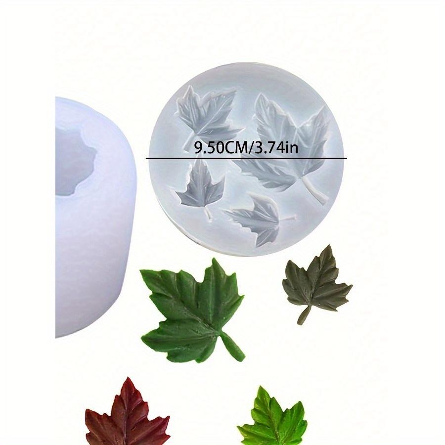 Silikonformar för att göra ljusstakar av pumpa, silikonformar för lönnlöv, 3D-silikonformar för pumpa för gjutning av epoxiharts Thanksgiving