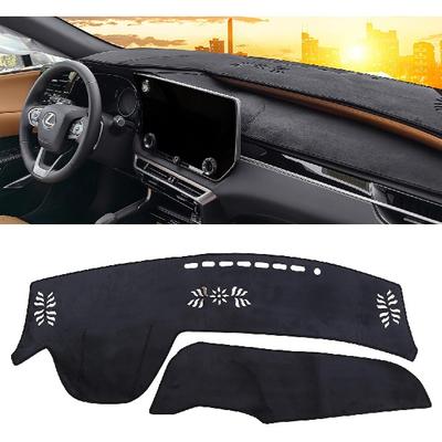 İç Orta Konsolun Gösterge Paneli Pedi Lexus 2023 2024 RX350 RX350h RX500h RX450h+Gösterge Paneli Pedi Kılıf Aksesuarları için Uygundur (Siyah)