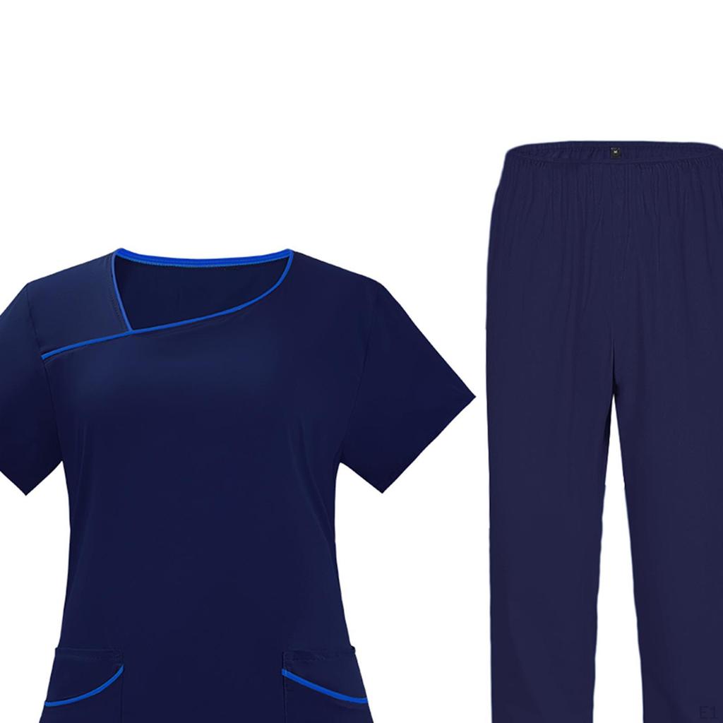 Scrub Set for Men and Women - Comfortable Hospital Nurse Costume
