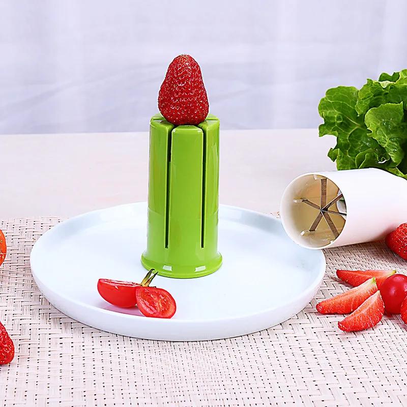 Kitchen gadget Cucumber strip Cutter Stainless steel blade fruit and vegetable divider Carrot cut thick strips