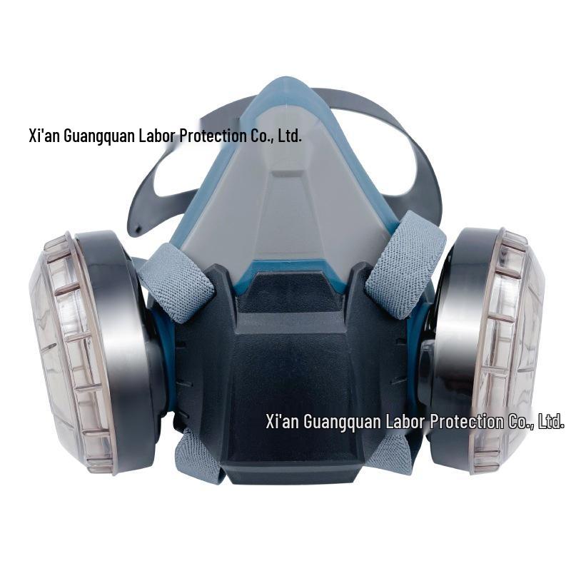 PD-412 Industrial Silicone Dustproof KN95 Mask for Coal Mining & Grinding 20 Round Filters
