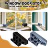 Window And Balcony Door Stops With Track Locks, Balcony Safety Door Stops, Window Door Stops, Sliding Glass Door And Window Anti-collision Wedges