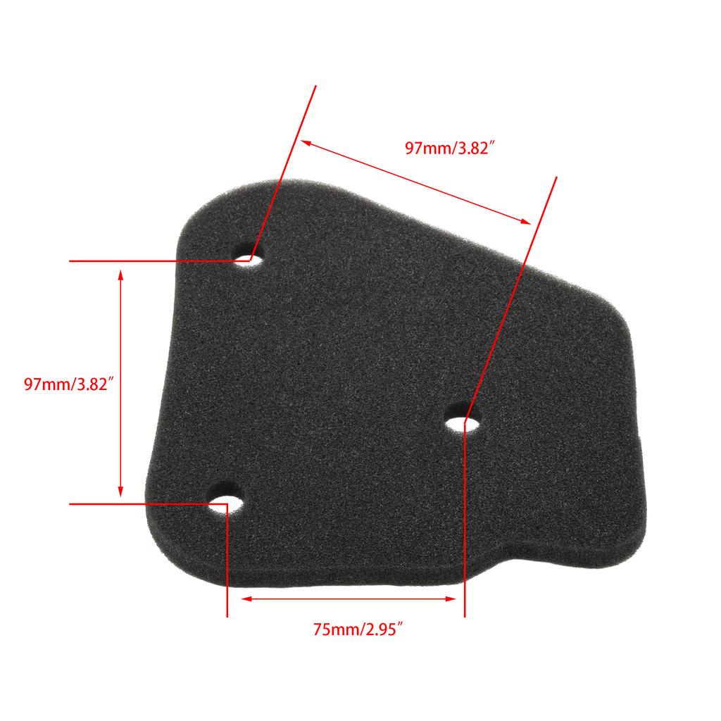 2002-2011 Motorcycle Element Cleaner Air Filter For Yamaha ZUMA WY BWS 50 WY50 BWS100 4VP-E4451-00 Scooter Replacement