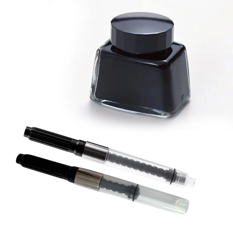Twist Action Fountain Pen Ink Converter 2.6mm OR 3.4mm Bore Diameter Fountain Pen Ink Piston Converter for Office School