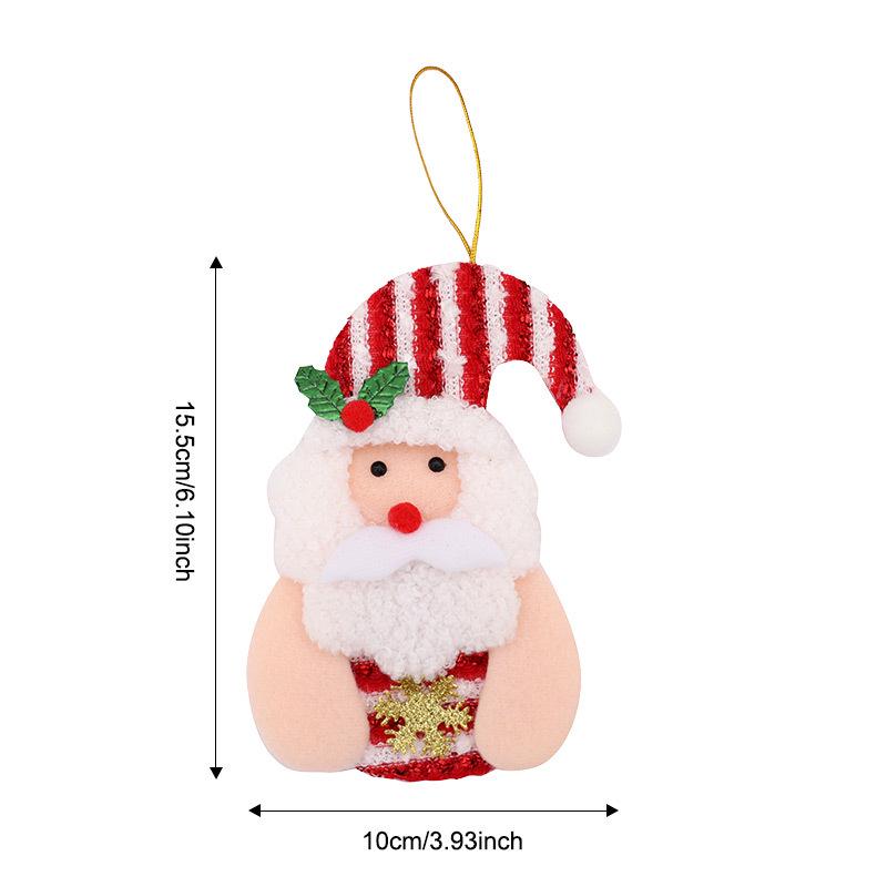 Reindeer Holiday Tree Ornament: Small Christmas Window Pendant Decoration