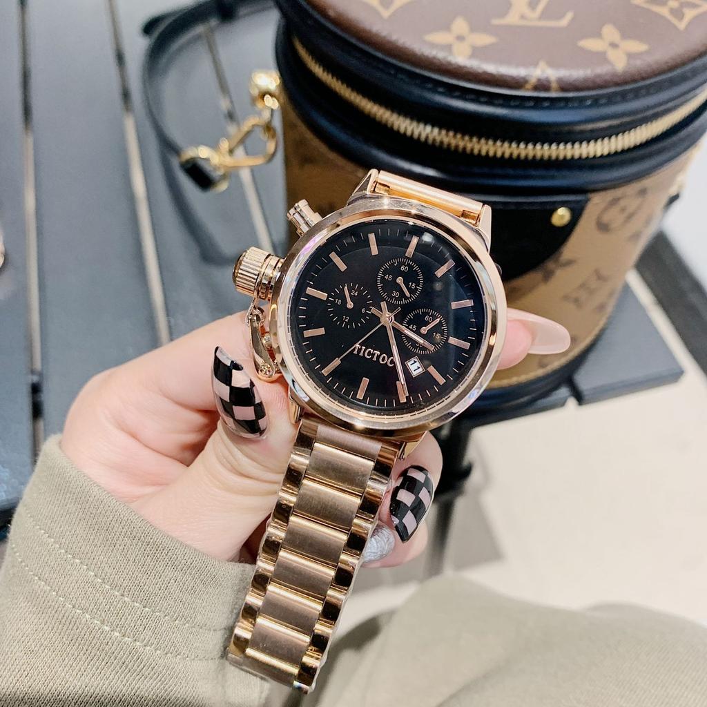 Women's Watch New Niche Design Steel Band Fashion Women's Watch Temperament Waterproof Quartz Watch